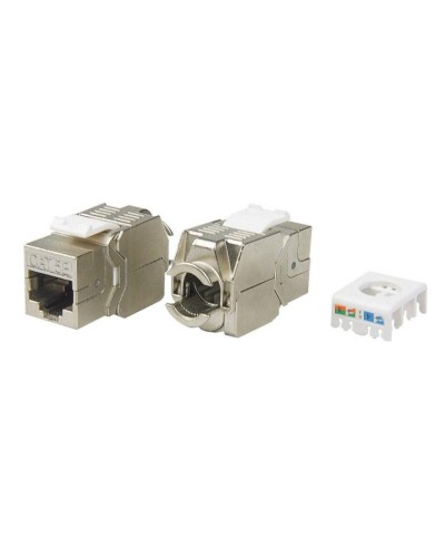KJ8-8P8C-C5e-180-TLS-SH-F-WH. Вставка Keystone Jack RJ-45. Hyperline в Твери