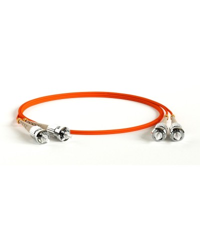 FC-D2-50-ST/PR-ST/PR-H-1M-LSZH-OR. Патч-корд волоконно-оптический многомодовый. Hyperline в Твери