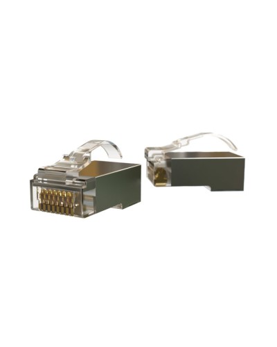 PLEZ-8P8C-UA-C5-SH-100 (100 шт). Разъем RJ-45. Hyperline в Твери