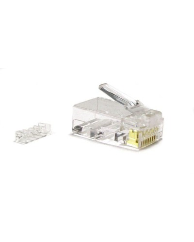 PLUG-8P8C-UV-C6-SH-100 (100 шт). Разъем RJ-45. Hyperline в Твери