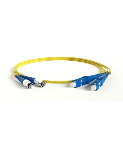 FC-D2-9-FC/UR-SC/UR-H-2M-LSZH-YL. Патч-корд волоконно-оптический SC-FC. Hyperline в Твери