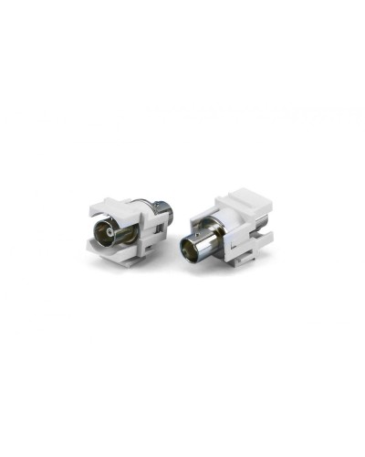 KJ1-BNC-D-WH. Вставка Keystone Jack RJ-45. Hyperline в Твери