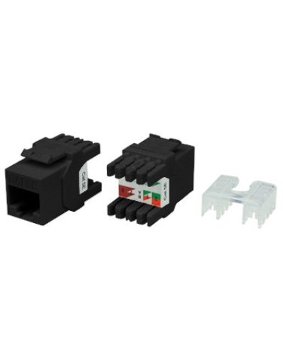 KJ8-8P8C-C5e-180-BK. Вставка Keystone Jack RJ-45. Hyperline в Твери