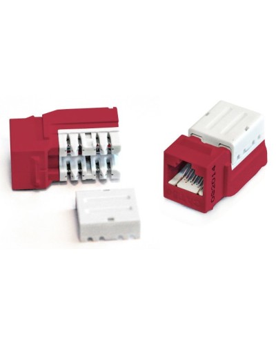 KJNE-8P8C-C5e-90-RD. Вставка Keystone Jack RJ-45. Hyperline в Твери