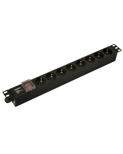 SHE19-8SH-S-CB. Блок розеток 19. Hyperline в Твери