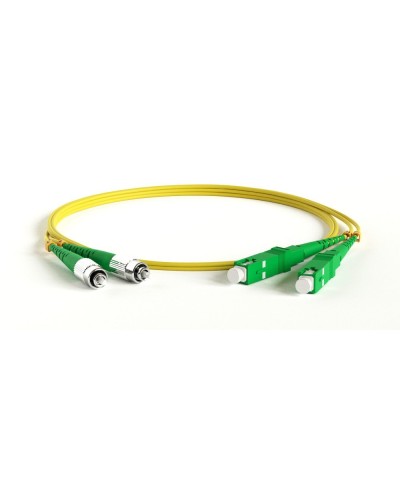 FC-D2-9-FC/AR-SC/AR-H-1M-LSZH-YL. Патч-корд волоконно-оптический SC-FC. Hyperline в Твери
