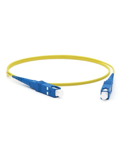 FC-S2-9-SC/UR-SC/UR-H-1M-LSZH-YL. Патч-корд волоконно-оптический одномодовый. Hyperline в Твери