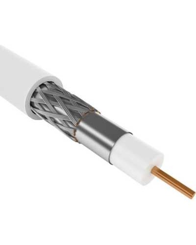 GENERICA RG6 медный 75Ом FPE PVC белый (CC3-R6F1-111-300-G). Кабель коаксиальный медный. IEK в Твери