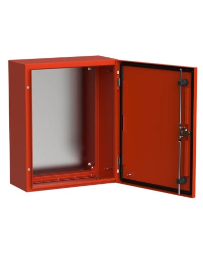 ЩМП-50.40.20 УХЛ1 IP66 RAL3020 TITAN 5 (TI5-13-N-050-040-020-66). Корпус металлический с монтажной платой. IEK в Твери