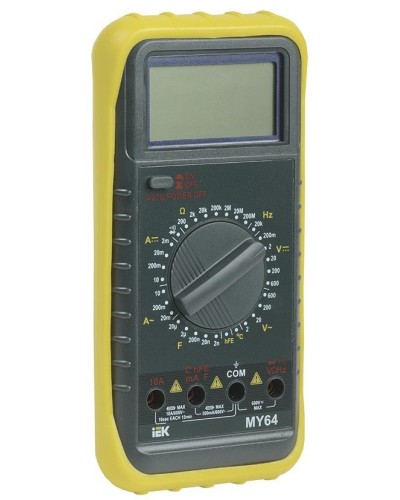 Мультиметр цифровой Professional MY64 (TMD-5S-064). Мультиметр цифровой. IEK в Твери