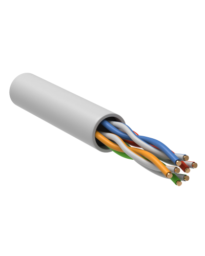 GENERICA U/UTP кат. 5E 24AWG 4 пары LSZH INDOOR белый (BC1-C5E04-128-100-G). Кабель «витая пара» (LAN) для структурированных систем связи. IEK в Твери