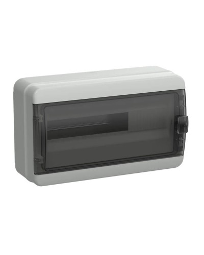 Корпус пластиковый КМПн-18 IP65 TEKFOR (TF5-KP72-N-18-65-K03-K02). Корпус модульный пластиковый черная прозрачная дверь. IEK в Твери