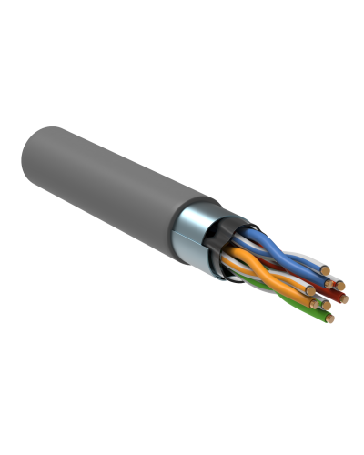 GENERICA F/UTP кат.5E 24AWG 4 пары PVC серый (BC1-C5E04-311-305-R-G). Кабель «витая пара» (LAN) для структурированных систем связи. IEK в Твери