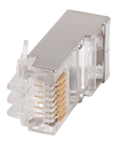 GENERICA Разъём RJ-45 FTP для кабеля кат. 5Е (20 шт) (CS3-1C5EF-G). Разъем RJ-45. IEK в Твери