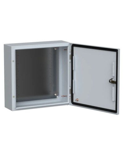 ЩМП-40.40.15 УХЛ1 IP66 400х400х150 TITAN 5 (TI5-10-N-040-040-015-66). Шкаф металлический с монтажной платой. IEK в Твери