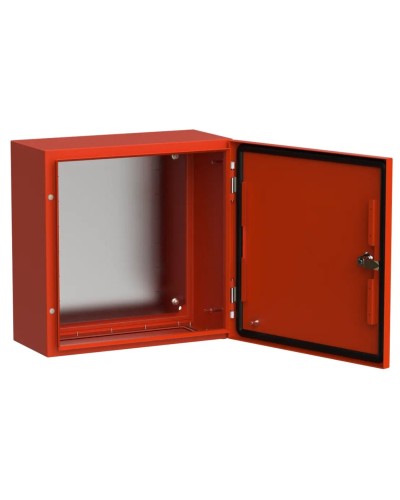 ЩМП-40.40.20 УХЛ1 IP66 RAL3020 TITAN 5 (TI5-13-N-040-040-020-66). Корпус металлический с монтажной платой. IEK в Твери