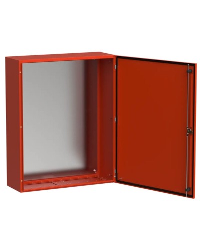 ЩМП-100.80.30 УХЛ1 IP66 RAL3020 TITAN 5 (TI5-13-N-100-080-030-66). Корпус металлический с монтажной платой. IEK в Твери