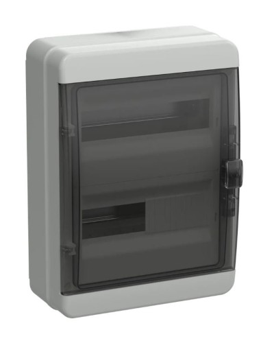 Корпус пластиковый КМПн-24 IP65 TEKFOR (TF5-KP72-N-24-65-K03-K02). Корпус модульный пластиковый черная прозрачная дверь. IEK в Твери