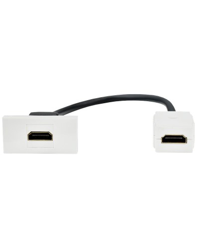 Розетка HDMI M/M PRIMER РКМ-10-00-П белый IEK (PR-KK40D-RH-0-1-K01). Розетка HDMI. IEK в Твери
