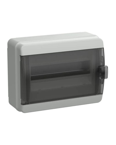 Корпус пластиковый КМПн-12 IP65 TEKFOR (TF5-KP72-N-12-65-K03-K02). Корпус модульный пластиковый черная прозрачная дверь. IEK в Твери