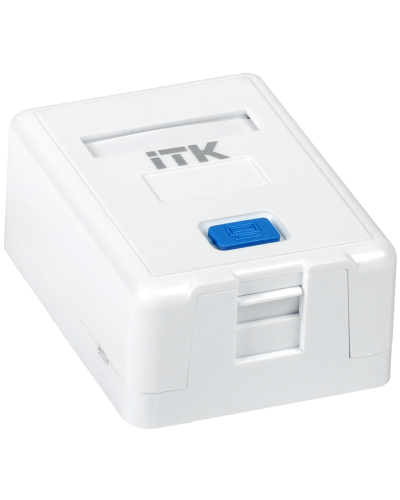 CS2-012: Корпус настенной розетки для 1 модуля Keystone Jack в Твери