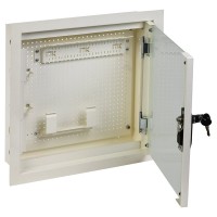 LR16-4H41-G-FR3. Шкаф мультимедиа 3 комнаты 400х400мм. ITK