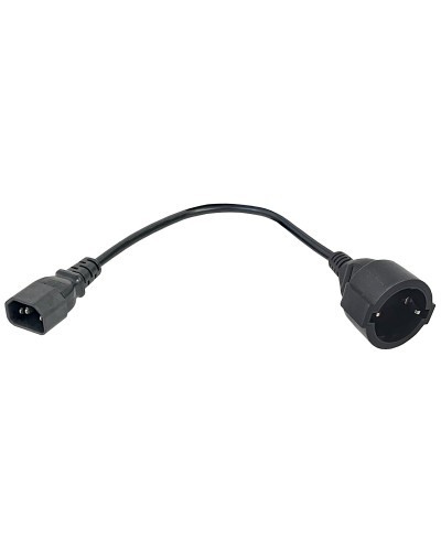PC-C14D-10CM. Адаптер C14-Schuko. ITK в Твери