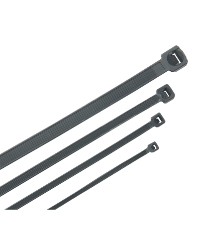 HKB-W48-L200 (100 шт). Хомут кабельный ХКн 4,8х200мм нейлон черный. ITK в Твери