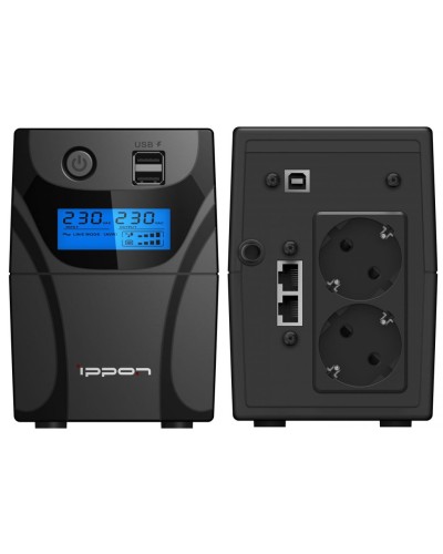 Ippon Back Power Pro II 850 Euro (1005575). Источник бесперебойного питания. Ippon в Твери