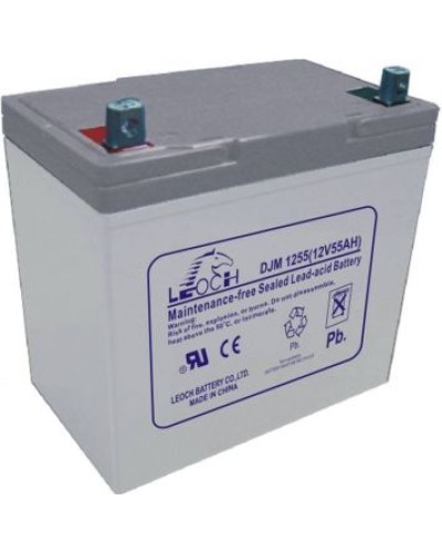 LEOCH DJM 1255. Аккумулятор герметичный свинцово-кислотный. LEOCH в Твери