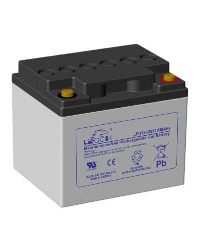 LEOCH LPG 12-38. Аккумулятор герметичный свинцово-кислотный. LEOCH в Твери