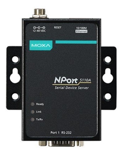 NPort 5110A. 1-портовый асинхронный сервер. MOXA в Твери