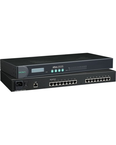 NPort 5650-16. 16-портовый преобразователь. MOXA в Твери