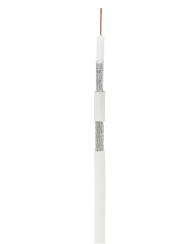 RG-11 CCS, In, PVC (EC-C2-21123A-WT-3). Кабель коаксиальный омедненный. NETLAN в Твери