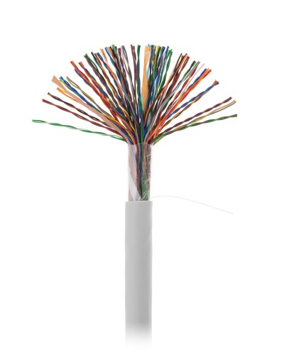 U/UTP 50pair, Cat5, In, PVC (EC-UU050-5-PVC-GY-3). Кабель «витая пара» (LAN) для структурированных систем связи. NETLAN в Твери