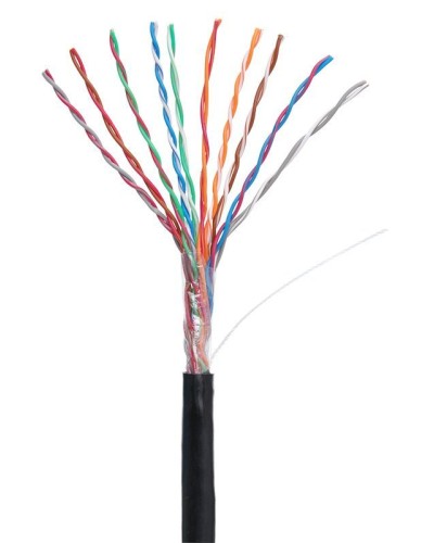 U/UTP 10pair, Cat5, Out, PE (EC-UU010-5-PE-BK-3). Кабель «витая пара» (LAN) для структурированных систем связи. NETLAN в Твери
