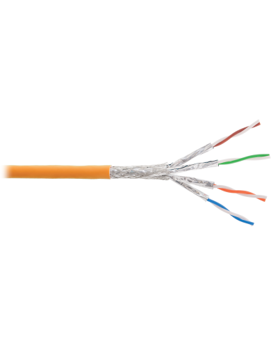 S/FTP, 4pair, Cat.6a, Solid, In, LSZH (NKL 9355C-OR). Кабель «витая пара» (LAN) для структурированных систем связи. NIKOLAN в Твери