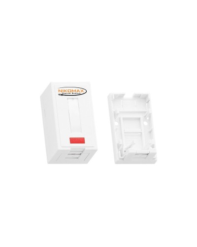 NMC-MB1P-ST-WT. Корпус настенной розетки. NIKOMAX в Твери