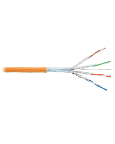 F/FTP 4pair, Cat6a, Solid, In, нг(А)-HF (NMC 4355C-OR). Кабель «витая пара» (LAN) для структурированных систем связи. NIKOMAX в Твери