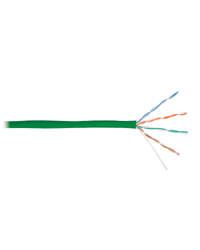 U/UTP 4pair, Cat5e, Solid, In, PVC (NMC 4100A-GN). Кабель «витая пара» (LAN) для структурированных систем связи. NIKOMAX в Твери
