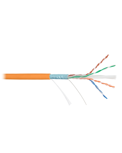 F/UTP 4pair, Cat6, Solid, In, нг(А)-HF (NMC 4240C-OR). Кабель «витая пара» (LAN) для структурированных систем связи. NIKOMAX в Твери