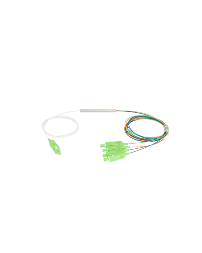 NMF-SPP1X4A1-SCA-M. Сплиттер планарный 1x4, 9/125мкм, SC/APC, 0.9 мм. NIKOMAX в Твери