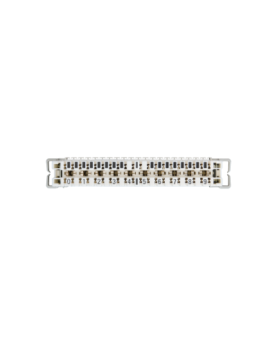 NMC-PL10-DU-10 (10 шт). Плинт размыкаемый, (0...9), крепление под кронштейн и круглые направляющие. NIKOMAX в Твери