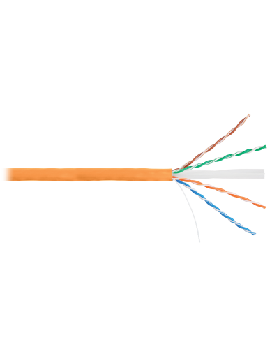U/UTP 4pair, Cat6a, Solid, In, нг(А)-HF (NMC 9155C-OR). Кабель «витая пара» (LAN) для структурированных систем связи. NIKOMAX в Твери