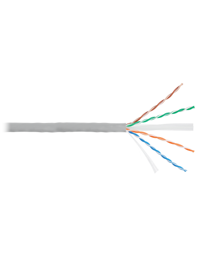 U/UTP 4pair, Cat6, Solid, In, PVC (NMC 2140A-GY). Кабель «витая пара» (LAN) для структурированных систем связи. NIKOMAX в Твери