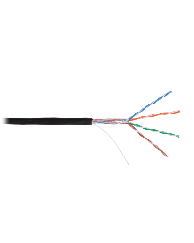 U/UTP 4pair, Cat5e, Solid, In/Out, нг(А)-HF (NMC 4100C-BK). Кабель «витая пара» (LAN) для структурированных систем связи. NIKOMAX в Твери