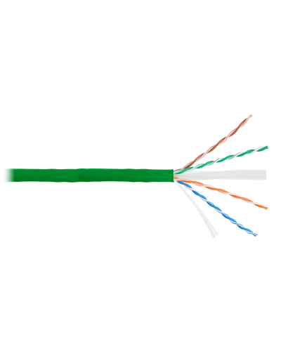 U/UTP 4pair, Cat6, Solid, In, нг(А)-HF (NMC 4140C-GN). Кабель «витая пара» (LAN) для структурированных систем связи. NIKOMAX в Твери