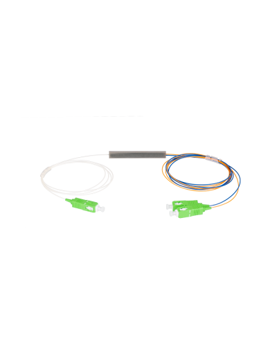 NMF-SPP1X2A1-SCA-M. Сплиттер планарный 1x2, 9/125мкм, SC/APC, 0.9 мм. NIKOMAX в Твери