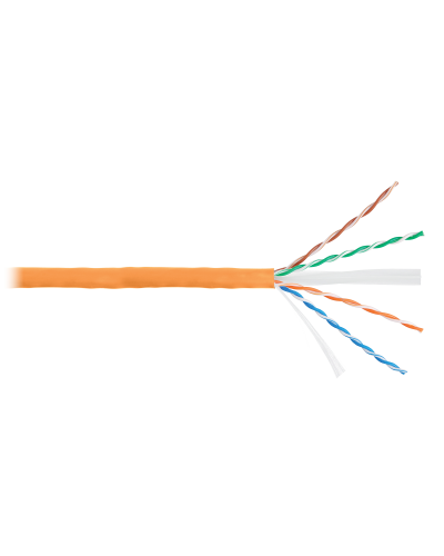 U/UTP 4pair, Cat6, Solid, In, нг(А)-HF (NMC 2140C-OR). Кабель «витая пара» (LAN) для структурированных систем связи. NIKOMAX в Твери