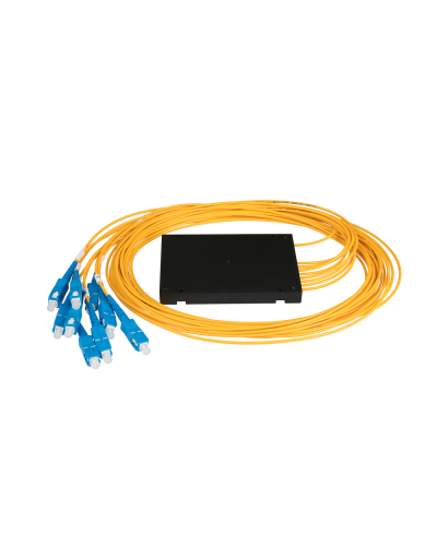 NMF-SPP1X8A1-SCU-B. Сплиттер планарный 1x8, 9/125мкм, SC/UPC, 2 мм. NIKOMAX в Твери